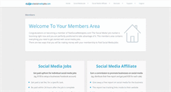 Desktop Screenshot of paidsocialmediajobsmembers.com